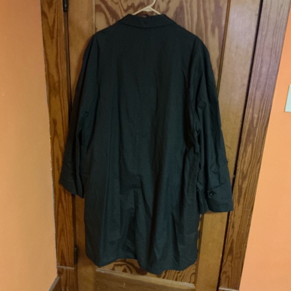 Vintage 1960s–70s Menswear All Weather Long Coat Single Breasted - Picture 8 of 12